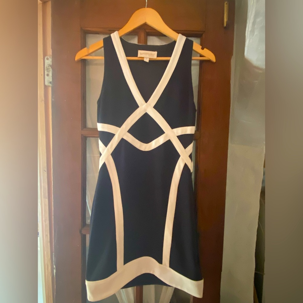 Black and White cocktail dress